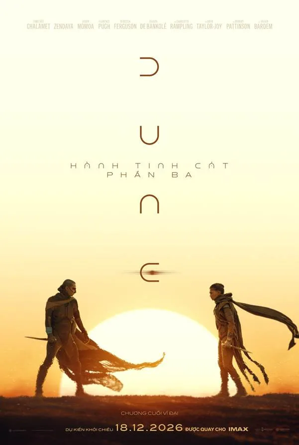 Dune: Part Three official poster