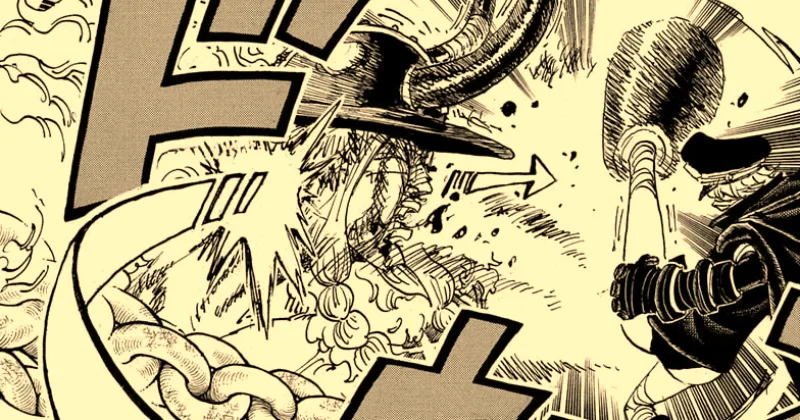 Gunko using Aro Aro no Mi powers in One Piece chapter 1137