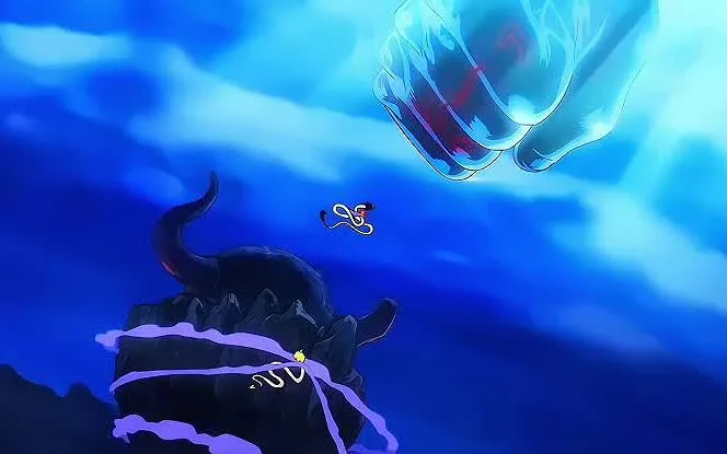 Luffy vs Kaido Gear 5