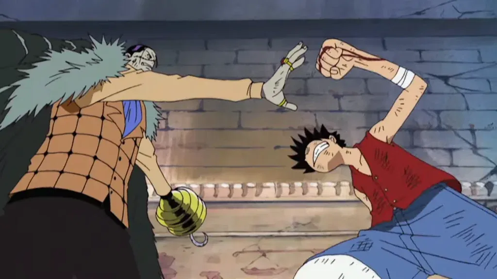 Luffy vs Crocodile