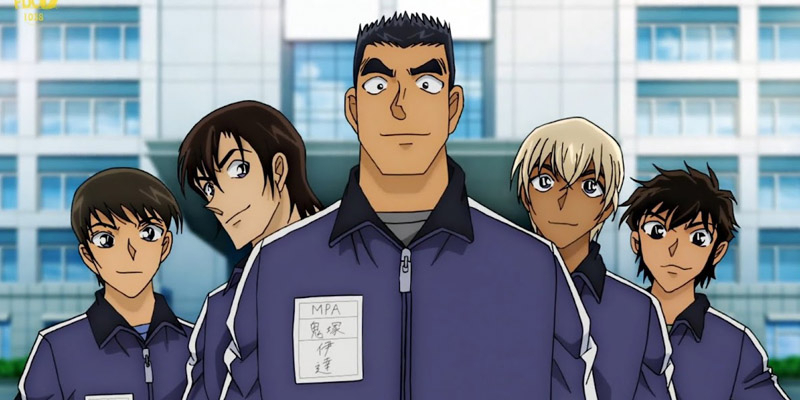 Police Academy group profile in Detective Conan