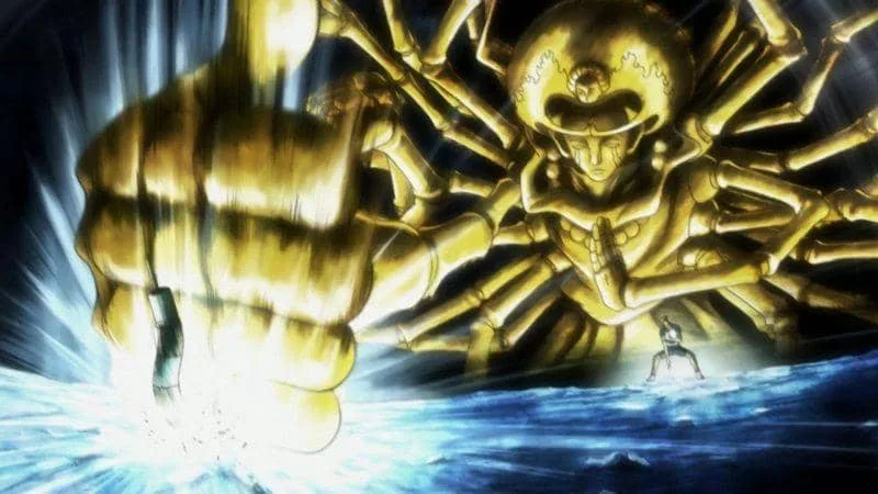 Isaac Netero's First Hand attack