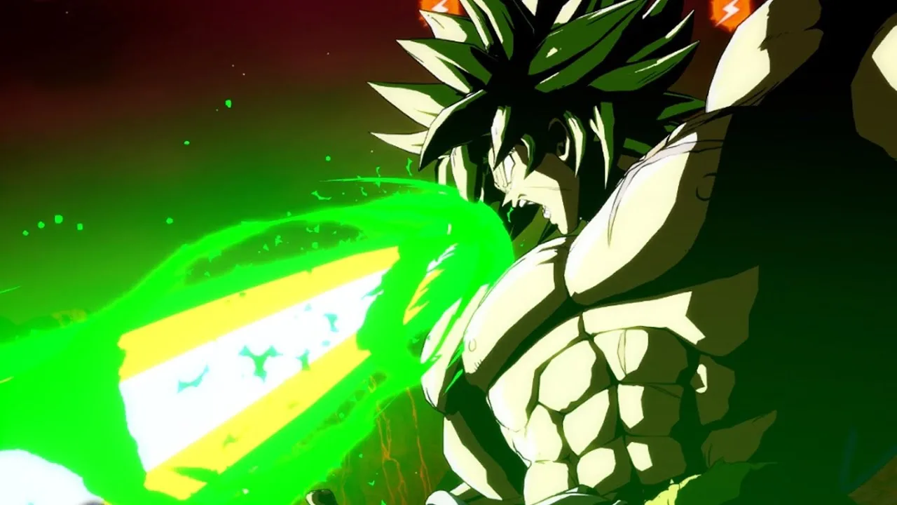 Broly using Gigantic Roar