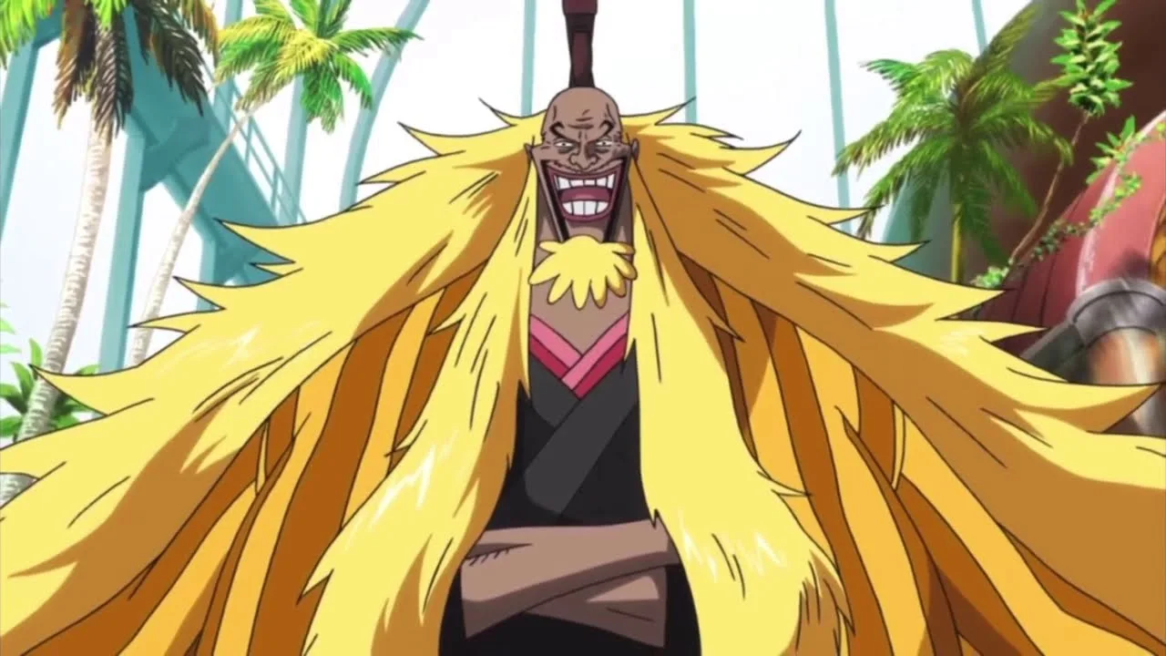 Shiki the Golden Lion using Fuwa Fuwa no Mi