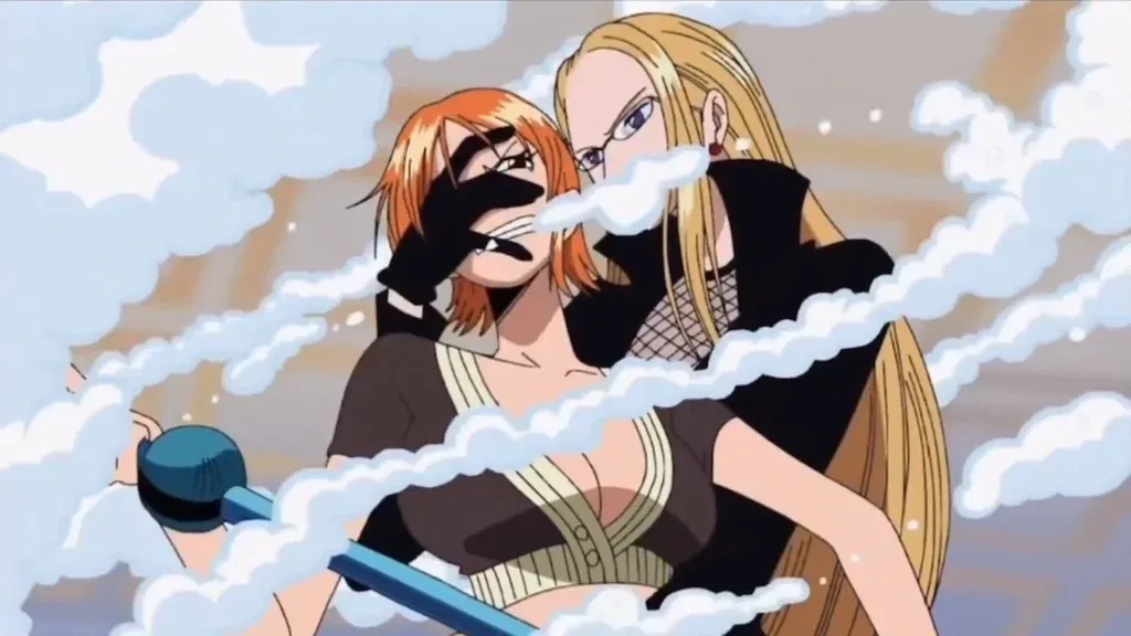Nami vs Kalifa battle