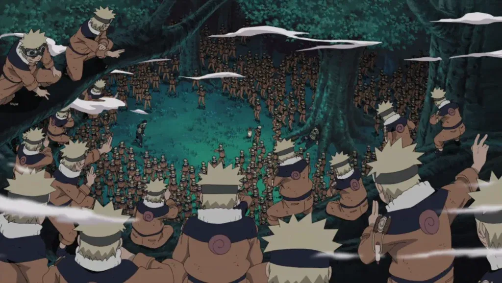 Shadow Clone Jutsu from Naruto