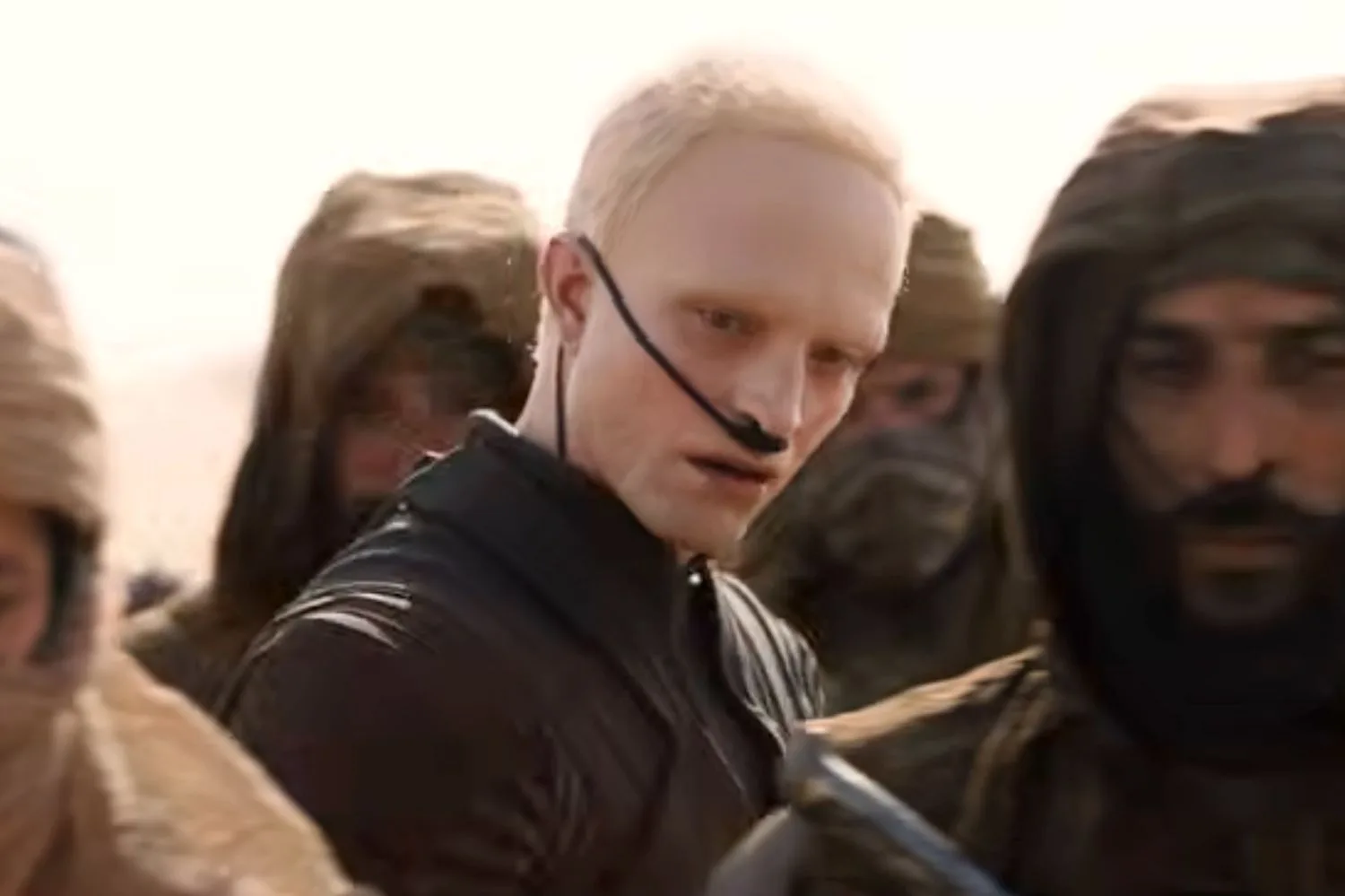 Robert Pattinson as Scytale in Dune: Part Three