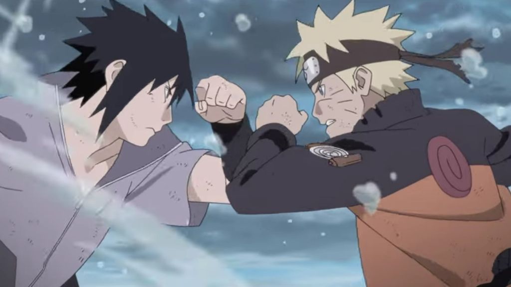 Naruto and Sasuke from Naruto