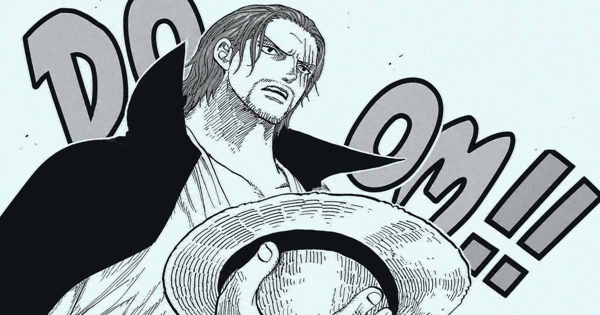 Shanks with Straw Hat in One Piece