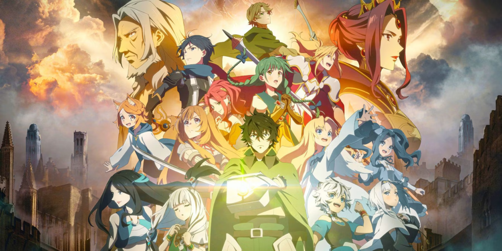 The Rising of the Shield Hero anime scene
