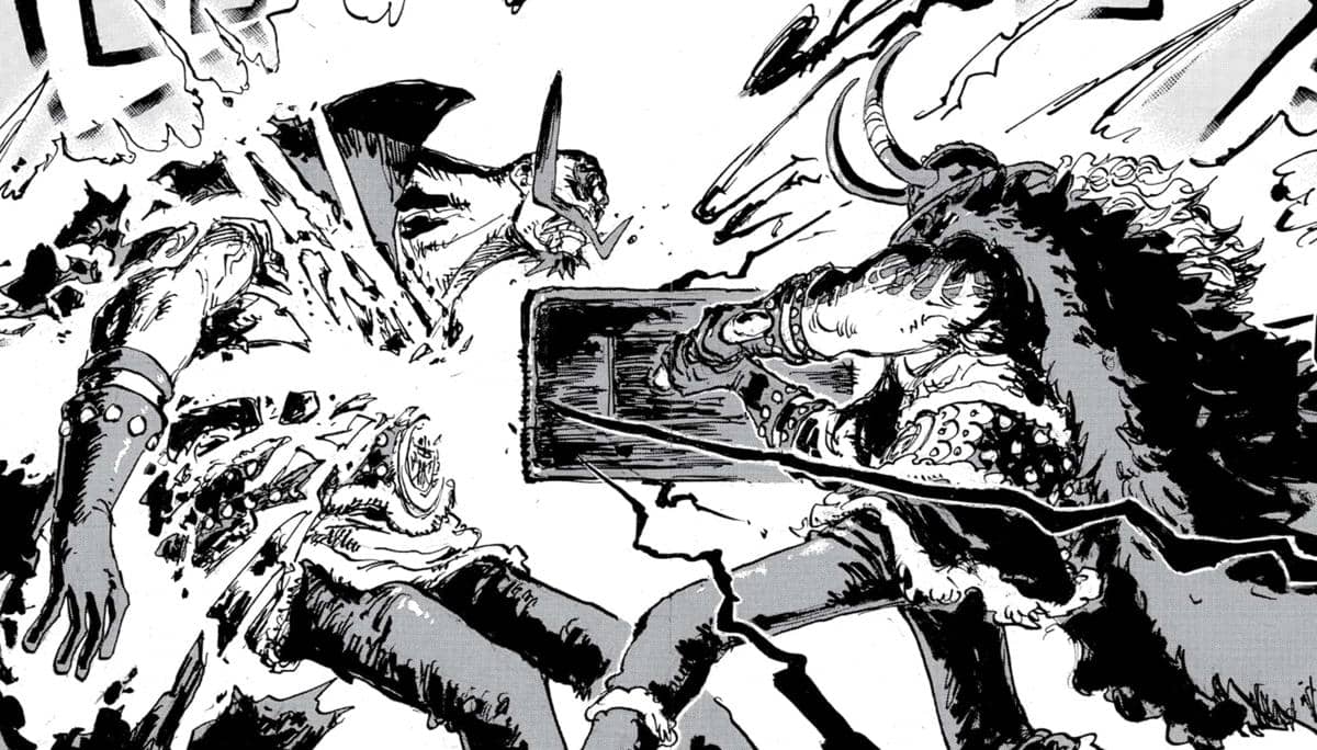 Loki defeating King Harald, a Holy Knight