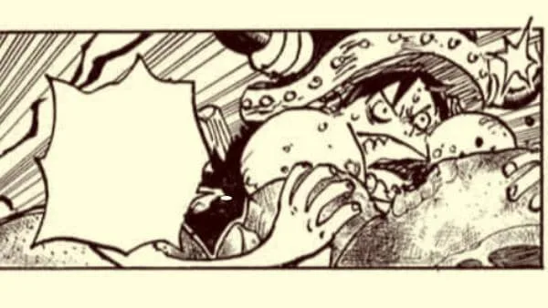 Luffy's condition before fighting Imu