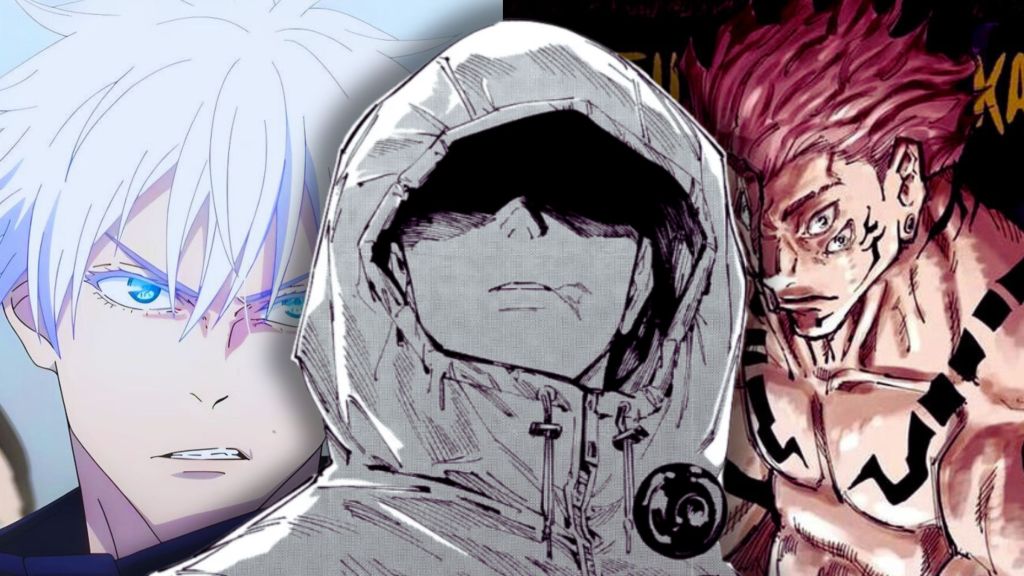 Yuji Itadori, Gojo Satoru, and Sukuna in Jujutsu Kaisen