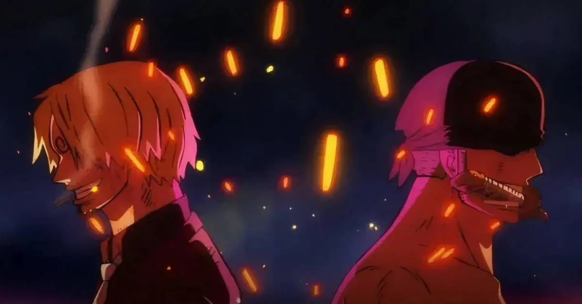 Zoro and Sanji One Piece