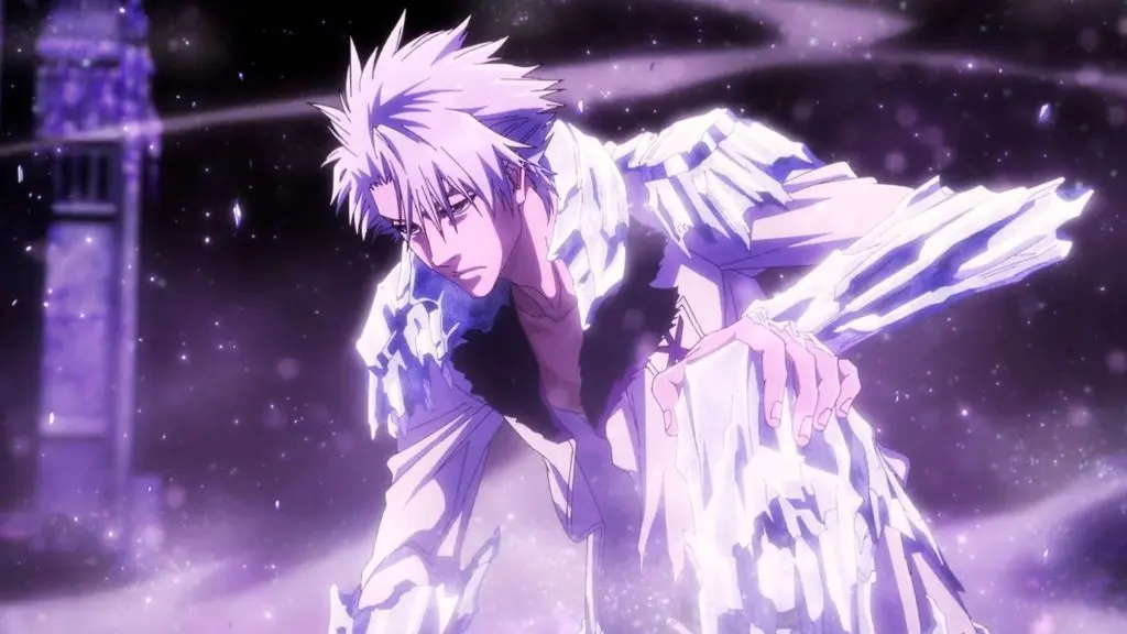 Hitsugaya's mature Bankai form in Bleach