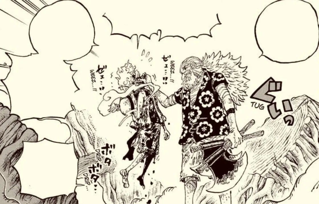 Scopper Gaban scolding Luffy