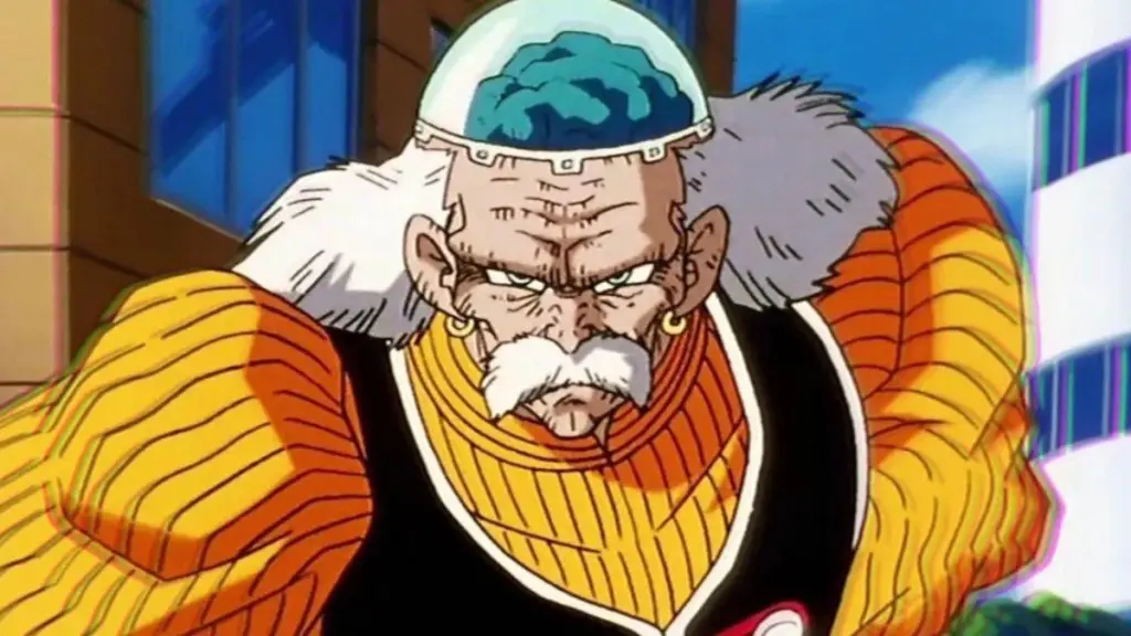 Dr. Gero as Android 20 in Dragon Ball Z