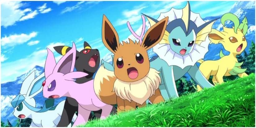 Eevee and its evolutions