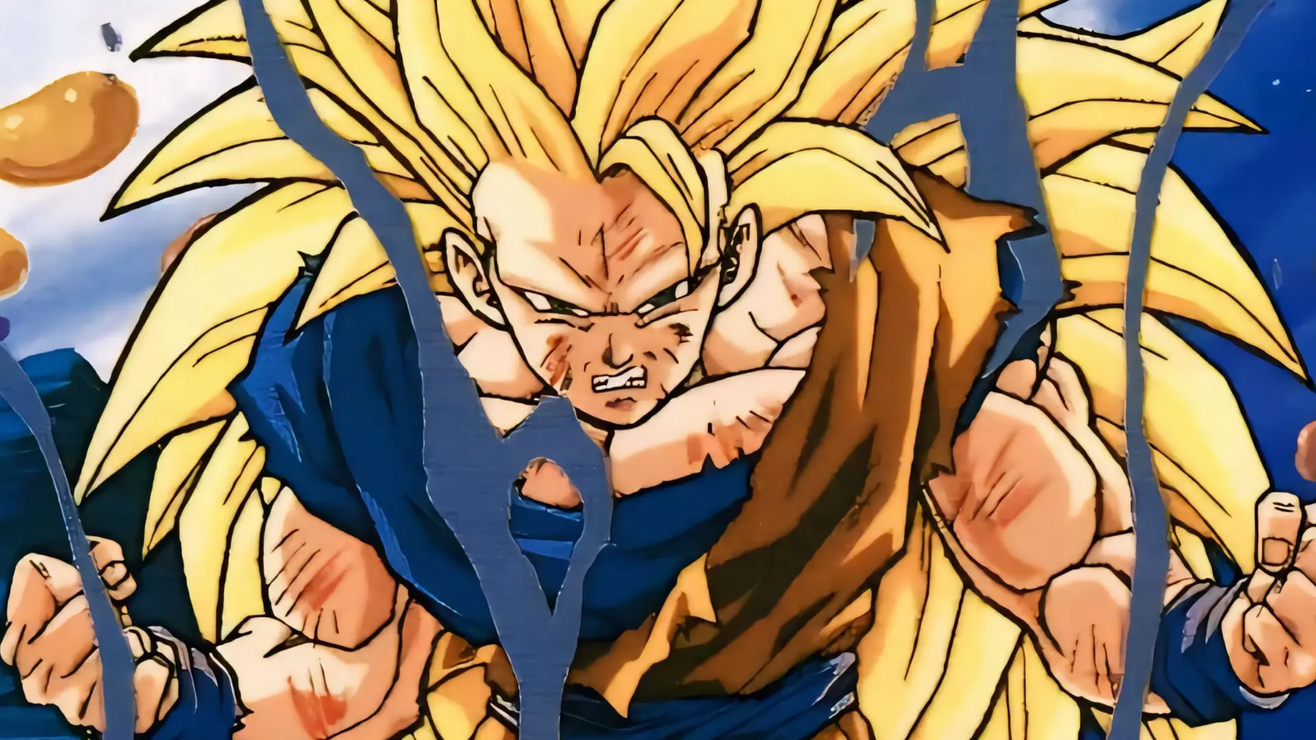 Goku in manga vs anime