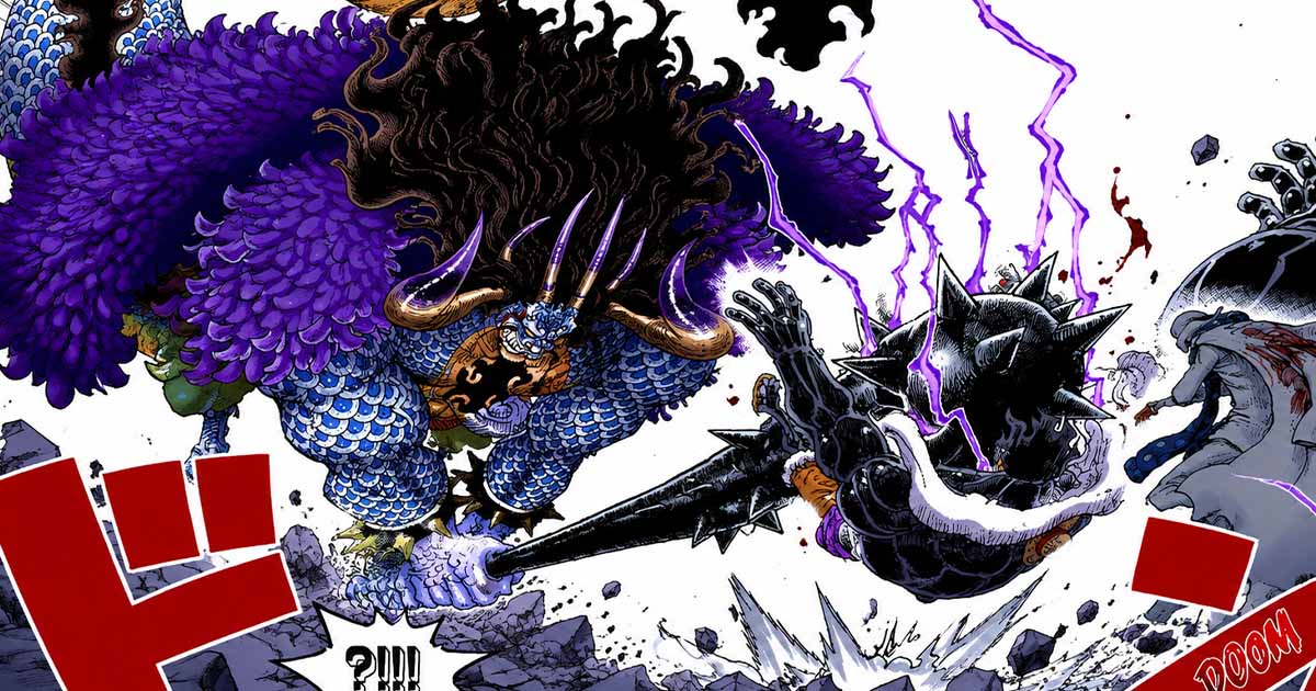 Kaido defeats Luffy’s Gear 4