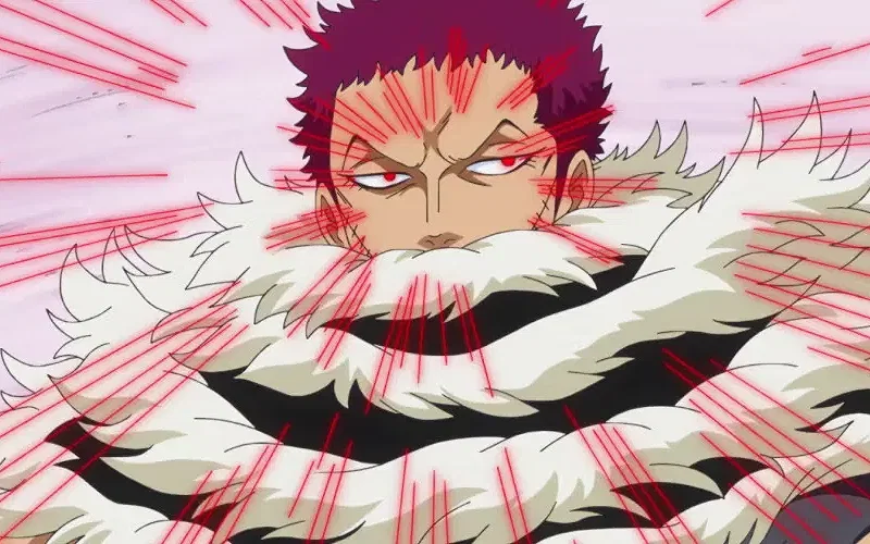 Charlotte Katakuri using advanced Observation Haki