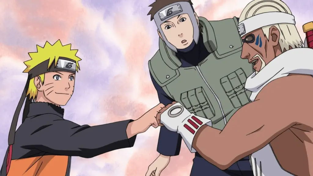 Naruto and Killer B from Naruto. Image: Studio Pierrot