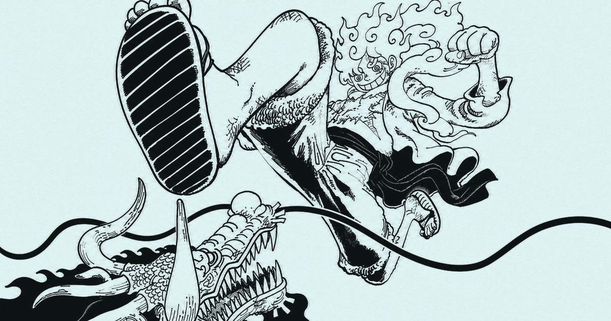 Giant Luffy vs Kaido