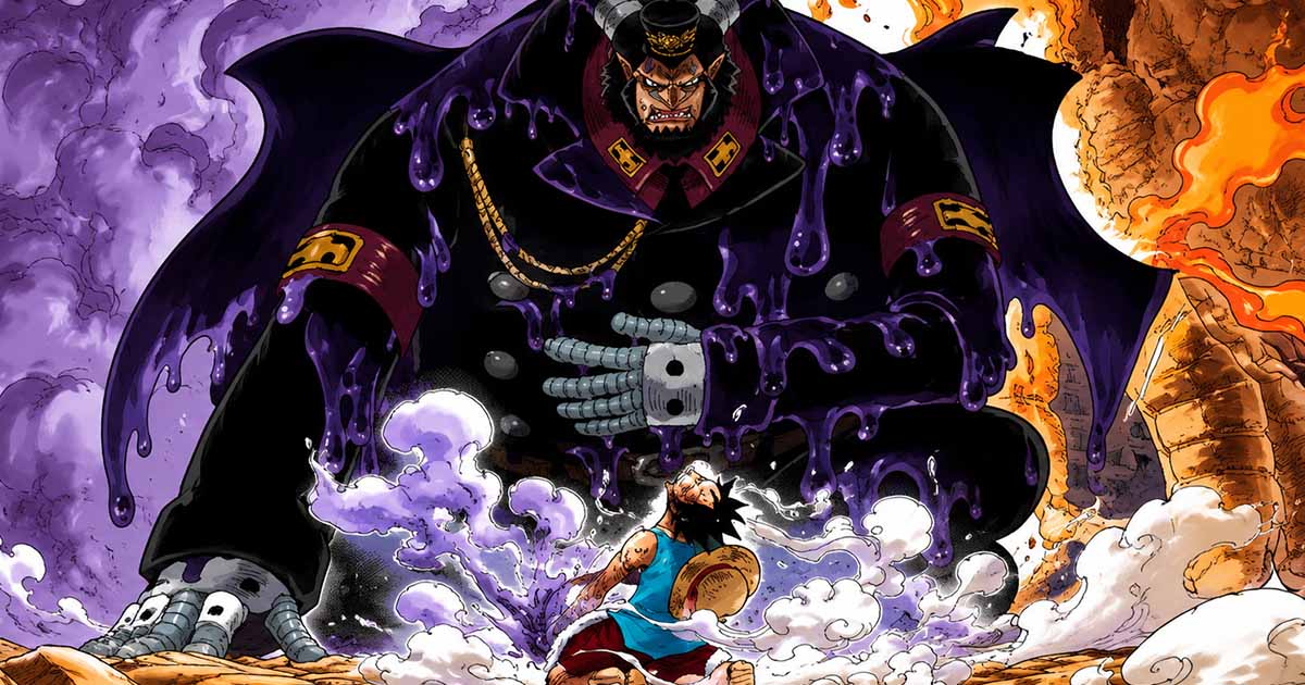 Magellan poisons Luffy