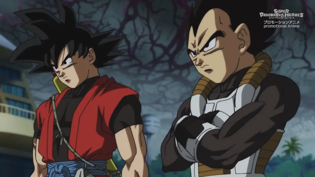 Super Dragon Ball Heroes anime scene