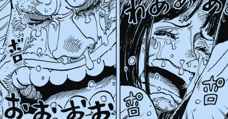 Nico Robin and Saul in One Piece