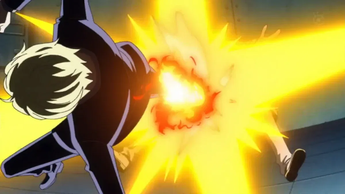 Sanji using Diable Jambe