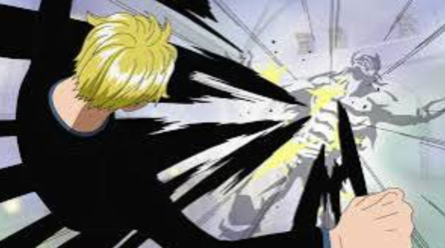 Sanji using Black Leg Style