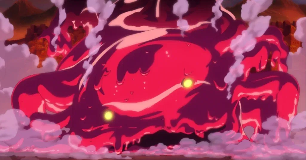 Smiley Poison Gas Cloud from One Piece