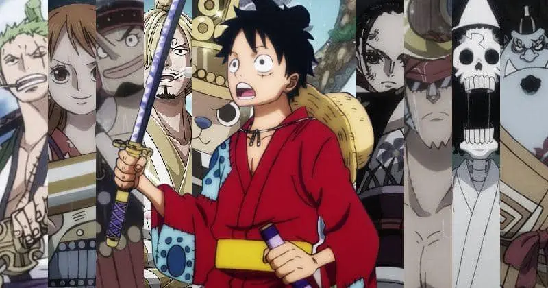 Straw Hat Pirates in One Piece
