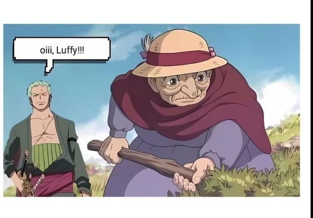 Zoro enters Howl's Moving Castle